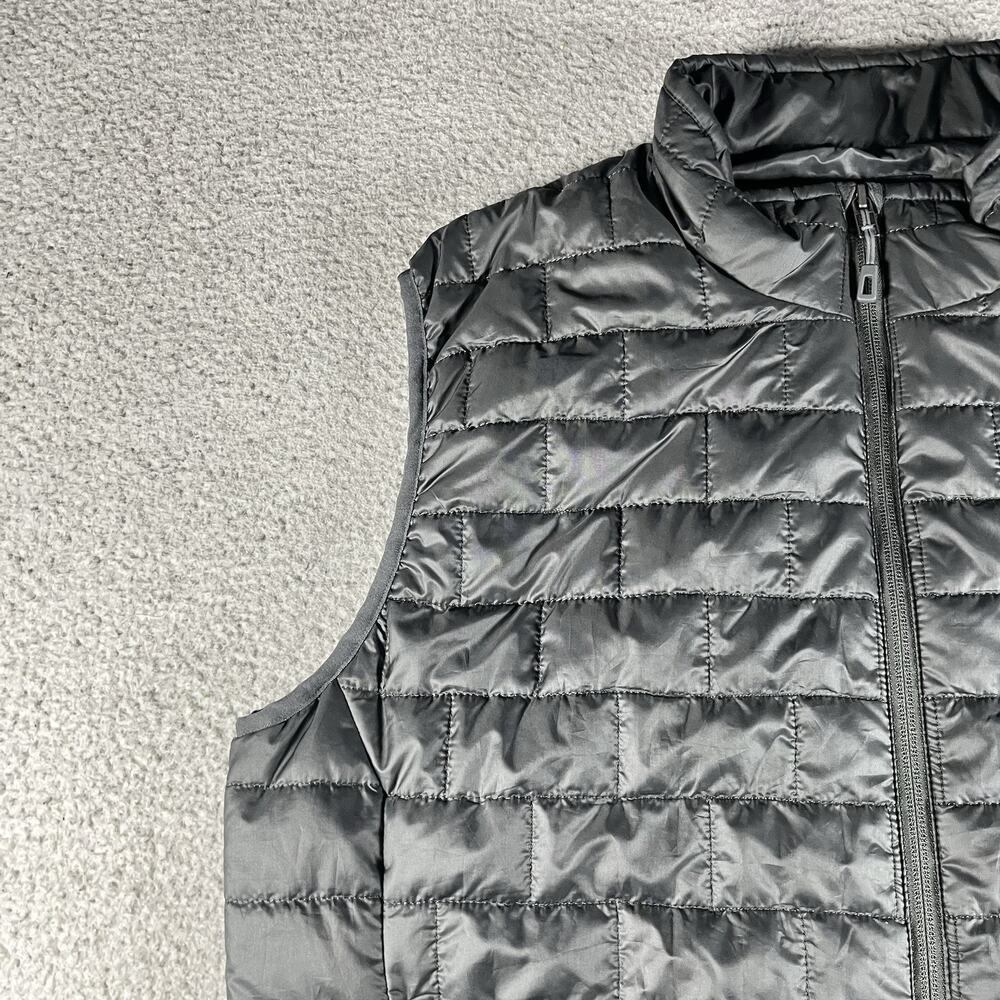 Patagonia Nano Puff Vest Mens L Gray Puffer Primaloft Insulated Packable Zip - Picture 9 of 16